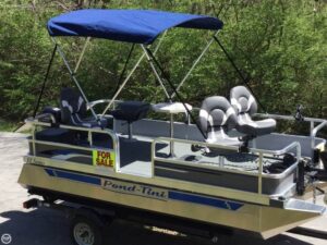 best mini pontoon boat manufacturers pond-tini