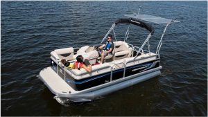 electric pontoon boats princecraft brio