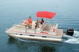 fisher pontoon boat manufacturer 18 spirit