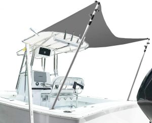 pontoon boat bimini top extension north east harbor t-top