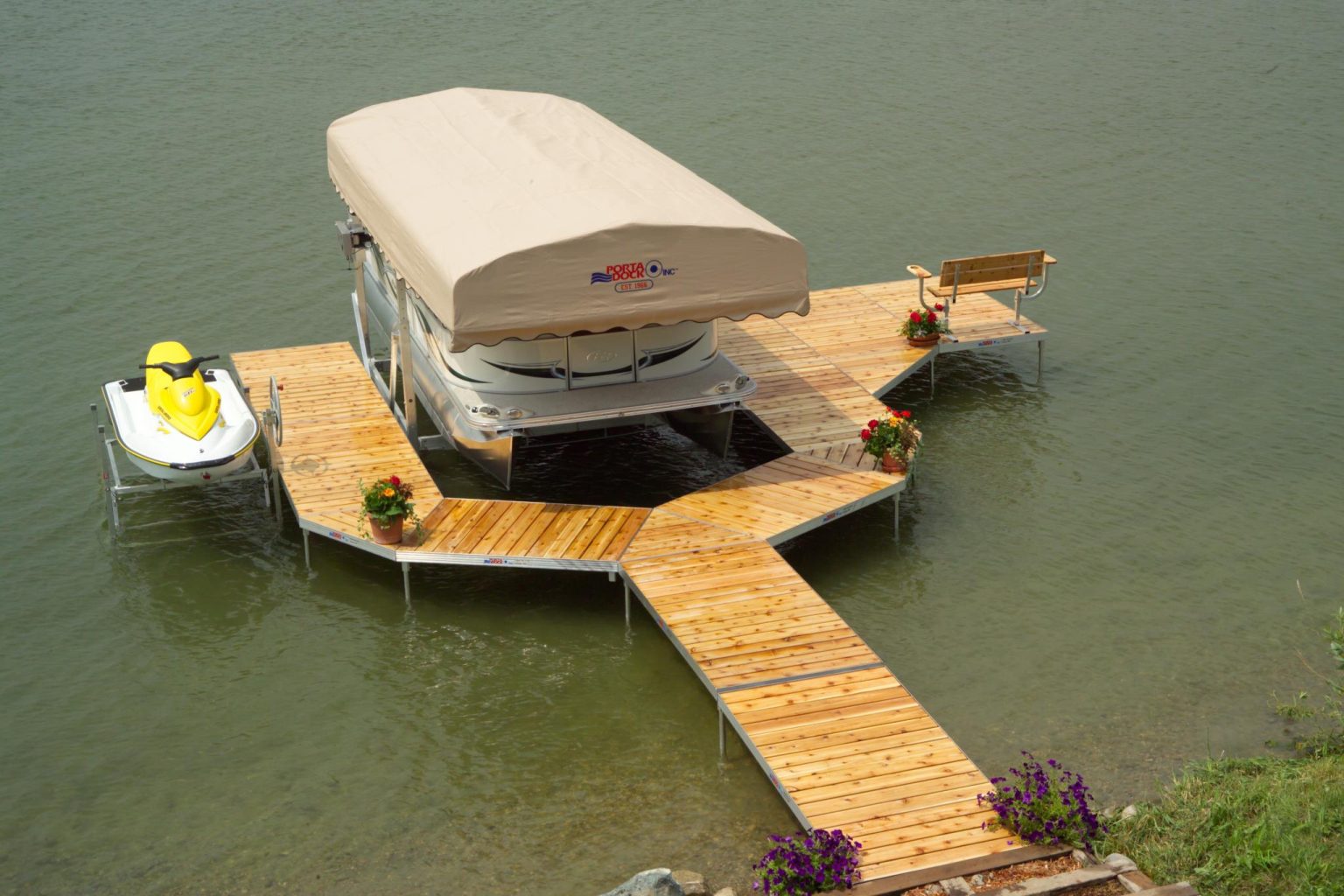 Pier Pleasure pontoon boat lifts Archives Pontoon Boats