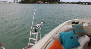 pontoon boat diving board lillipad
