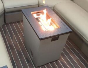 portable premium pontoon fireplace