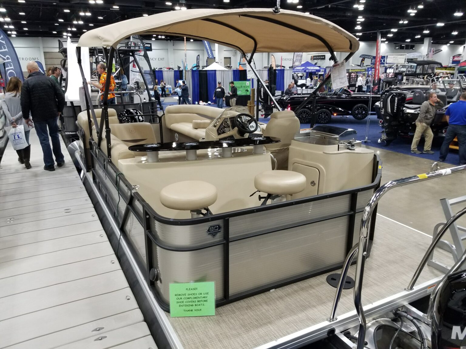 Denver Boat Show Highlights Pontoon Boats
