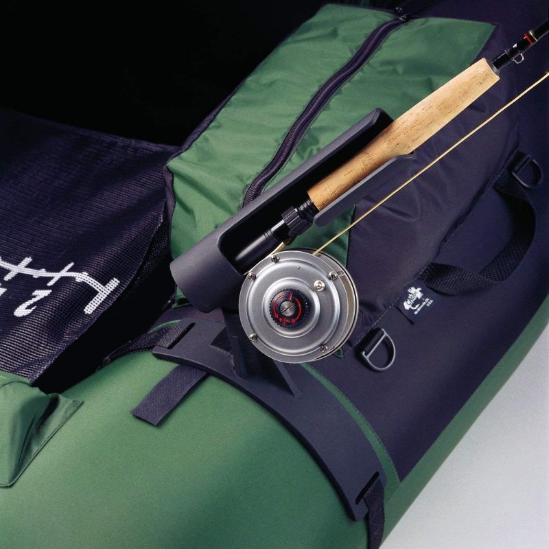 inflatable pontoon boat accessories caddis rod holder