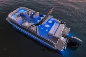 best pontoon boat for the money under $50,000 Manitou 23 SES 