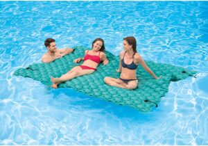 best pontoon boat inflatable floats Intex Giant Inflatable Floating Mat