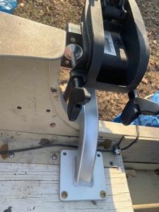 Brocraft Deck Mount Trolling Motor Bracket