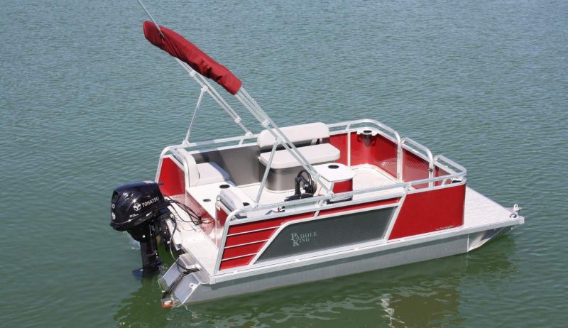 mini pontoon boat